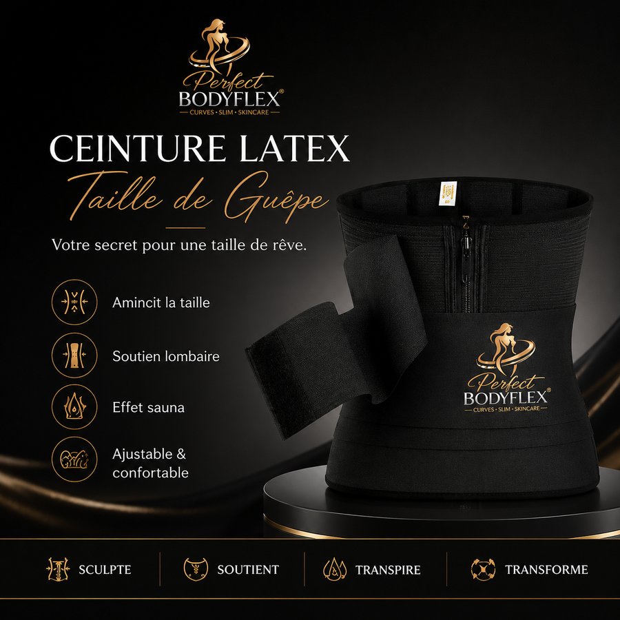 Ceinture Latex & Chauffante